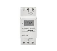 Pomoflexi AHC15A Fully Automatic Electronic Time Controller 220V Miniature Time Switch Timer