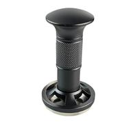 Pomoflexi Calibrated Spring Loaded Coffee Tamper Constant Force Impact Espresso Tool with Ripple Base Design 53MM