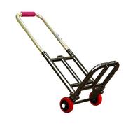 Pomoflexi Cart Multi Purpose Adjustable Folding Hand Truck Trolley for Outdoor Travel Grocery Moving