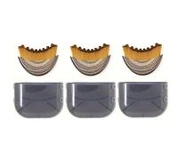 Pomoflexi Contour Face Brush Set of 3PCS for Lymphatic Drainage, Fits Skin Perfectively, Face Lifting Tool