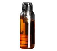 Pomoflexi High Capacity Tea Cup,Water Separation, High Temperature, Portable Glass Tea Cup,Vehicle Portable Water Cup B