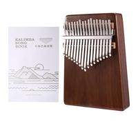 Pomoflexi Kalimba Thumb Piano Walnut Thumb Piano with Open Holes Kalimba High Quality Finger Piano Quality Finger Piano