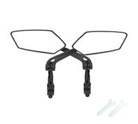 Pomoflexi Mountain Bike Rearview Mirror Hd Flat 360 Degree Folding Bicycle Riding Accessories