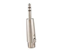 Pomoflexi New XLR to female 6.3mm JACK LEAD PLUG Mic Microphone Patch Cable Adapter
