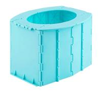 Pomoflexi Portable Folding Toilet for Travel for Camping Car Commode Bucket Outdoor Hiking Trip Multifunction Children' S