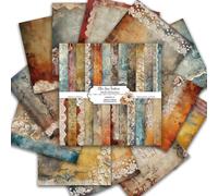 Pomoflexi Scrapbook Paper 12x12 Inch, 24 Sheets DIY Origami Decorative Craft, Double Sided Printing, Photo Album Decor