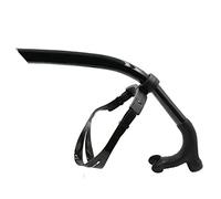 Pomoflexi Silicone Swimming Front Breathing Tube Diving Training Adults Snorkel Diving Tube Swimming Scuba Diving Equipment,Black