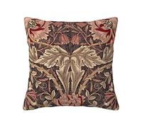 POMOTER Honeysuckle William Morris Vintage Design Home Decor Pillow Case Throw Pillow Covers Modern Pillow Cushion Cases, 16"X16"