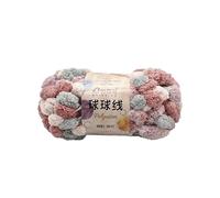 Pomp-A-Doodle Yarn, Hand-Woven DIY Material Pompom Thread Thick Ball Yarn for Knitting Carpet Ball Cushion Wool Woven Blanket Crochet Chunky Yarn (05)