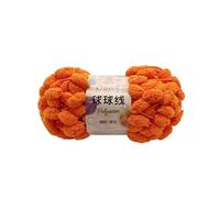 Pomp-A-Doodle Yarn, Hand-Woven DIY Material Pompom Thread Thick Ball Yarn for Knitting Carpet Ball Cushion Wool Woven Blanket Crochet Chunky Yarn (41)