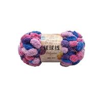 Pomp-A-Doodle Yarn, Hand-Woven DIY Material Pompom Thread Thick Ball Yarn for Knitting Carpet Ball Cushion Wool Woven Blanket Crochet Chunky Yarn (08)