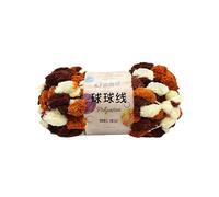 Pomp-A-Doodle Yarn, Hand-Woven DIY Material Pompom Thread Thick Ball Yarn for Knitting Carpet Ball Cushion Wool Woven Blanket Crochet Chunky Yarn (03)