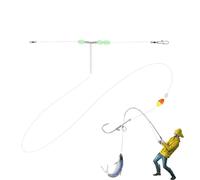 Pompano Rigs for Surf Fishing, Surfing Fishing | Freshwater Bait Hooks, Pompano Rigs Shark Bluefish Long Casting Floats Hooks for Freshwater Surfing Fishing Saltwater