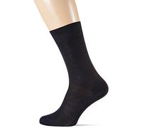 POMPEA Men's Scozia Socks, Blu (Navy 1556), 42-43 Corto (Pack of 6)