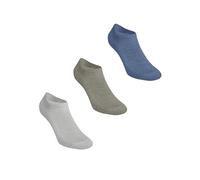 Pompea Men's MINI CALZA LUI X3 Sock, Ass. Melange, 39/42 (Pack of 3)