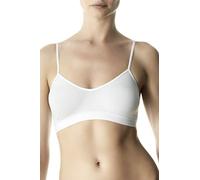 POMPEA Women's Brassiere Feel Bra, Bianco, L/X-Large (Pack of 3)
