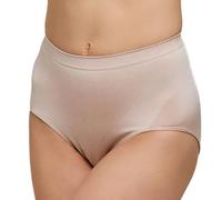 POMPEA Women's Shaping Shaping Underwear in Microfibre, Seamless Underwear, Basic Skin, L-XL