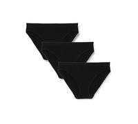 POMPEA Women's Underwear (Pack of 3), Black, S-M