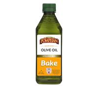 Pompeian Made Easy Bake Olive Oil for Baking with Ultra Light Taste, Perfect for Cooking Foods Such as Brownies and Cakes, Certified by the American Heart Association,