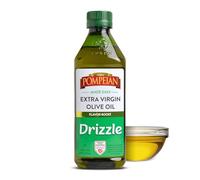 Pompeian Made Easy Drizzle Extra Virgin Olive Oil, Flavor Boost, Perfect for Boosting the Flavor of Salads and Vegetables, American Heart Association Certified, Non-Allergenic, Non-GMO, 16 Fl Oz (Pack