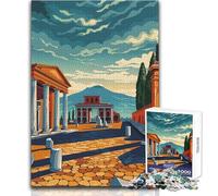 Pompeii 1000 Piece Jigsaw Puzzle for Teenagers Interactive Logical Thinking Game Ideal Memorable Occasion Gift Size 50x75cm