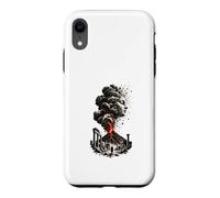 Pompeii Destruction Vesuvius Philosophical Ancient Rome Case for iPhone XR