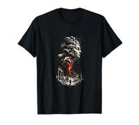 Pompeii Destruction Vesuvius Philosophical Ancient Rome Value Graphic T-Shirt