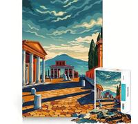 Pompeii for Adults 1000 Piece Jigsaw Puzzle Mind Exercise Toy Family Joy Precision Cut Lovely Gift (38x52cm)