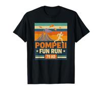 Pompeii Fun Run 79 AD - Funny Volcano Science History T-Shirt