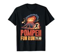 Pompeii Fun Run 79 AD Vintage Funny Italy Souvenir T-Shirt