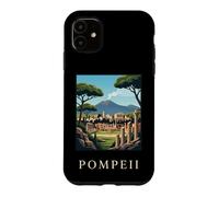 Pompeii Italy Ancient Roman Ruins Volcano Graphic Case for iPhone 11
