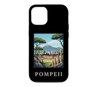 Pompeii Italy Ancient Roman Ruins Volcano Graphic Case for iPhone 12/12 Pro