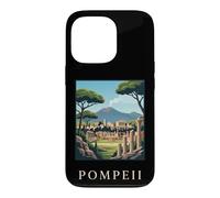 Pompeii Italy Ancient Roman Ruins Volcano Graphic Case for iPhone 13 Pro