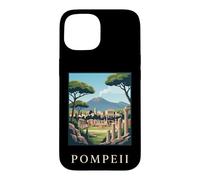 Pompeii Italy Ancient Roman Ruins Volcano Graphic Case for iPhone 15