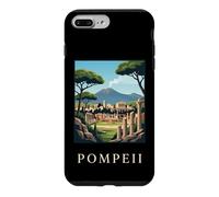 Pompeii Italy Ancient Roman Ruins Volcano Graphic Case for iPhone 7 Plus/8 Plus