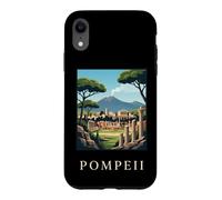 Pompeii Italy Ancient Roman Ruins Volcano Graphic Case for iPhone XR