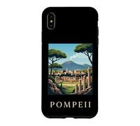 Pompeii Italy Ancient Roman Ruins Volcano Graphic Case for iPhone XS Max