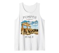 Pompeii Italy Women Souvenir European History Kids Boys Girl Tank Top