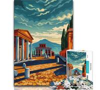 Pompeii Jigsaw Puzzles for Adults 1000 Jigsaws,Challenging Game And Family Play Wall Decoration Unique Birthday And Xmas Gifts 38x26cm