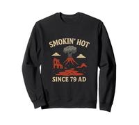 Pompeii Volcano Run Geology Volcanology Graphic Sweatshirt