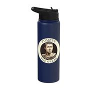 Pompey the Great Roman General Stainless Steel Insulated Water Bottle