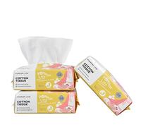 POMPOM LIFE Face Towels, Lint Free Makeup Wipes, Baby Care Wipes, Large Soft 300 Pieces, Essential for Skin Care, Home and Travel