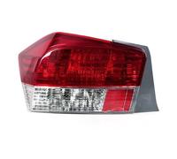 POMPOMPUR Bumper Reflector Light Car Rear Bumper Tail Light Turn Signal Lamp Brake Brake Lamp Taillight Accessories For City 2008 2009 2010 2011 Car Rear Light Assemblies(Only 1 Left)