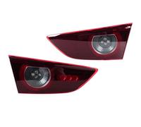 POMPOMPUR Bumper Reflector Light Car Rear Tail Light LED Turn Signal Lamp Warning Brake Stop Light Accessories For Mazda 3 Sedan 2019-2021 Car Rear Light Assemblies(Right and Left)