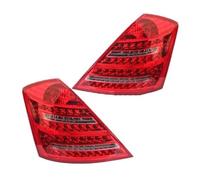 POMPOMPUR Bumper Reflector Light For Mercedes For Benz W221 S-Class 2007-2009 Car LED Rear Reflector Tail Light DRL Turn Signal Stop Brake Fog Lamp Car Rear Light Assemblies(Left and Right)