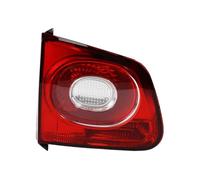 POMPOMPUR Bumper Reflector Light For VW For Tiguan 2010-2012 Car Taillight Rear Brake Light Stop Signal Light Tail Lamp Housing Without Bulb Car Rear Light Assemblies(Left Inner)
