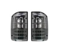 POMPOMPUR Bumper Reflector Light Tail Lights Rear Lights Brake Stop Lamp Rear Fog Light Car Accessories For N&issan For Patrol GQ Y60 GR 1987-1997 Car Rear Light Assemblies(Gray)