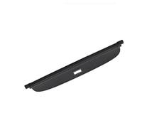 POMPOMPUR Car Trunk Curtain Luggage Rack Waterproof Retractable Cargo Pad Covers For VW For Touran 1T 2003-2015 (Leather)