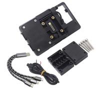 POMPOMPUR For Tiger 800 XCX XRX 2015 2016 2017 Motorcycle Phone Navigation Plate Bracket Adapt Holder Kit Accessory Mount(1)