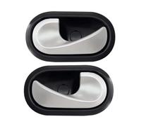POMPOMPUR Interior Door Handle for Renault for Master MK3 2010-2020 for Megane II 03-08 for Clio III 2005-14 for Scenic II 2003-09 for Master MK3(1 Pair Silver)